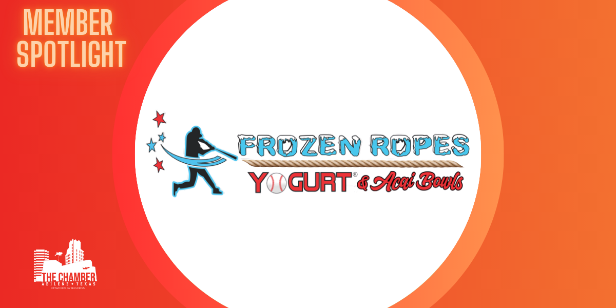 Frozen Ropes Yogurt Member Spotlight: Frozen Ropes Yogurt & Acai Bowls / Abilene Chamber of ...