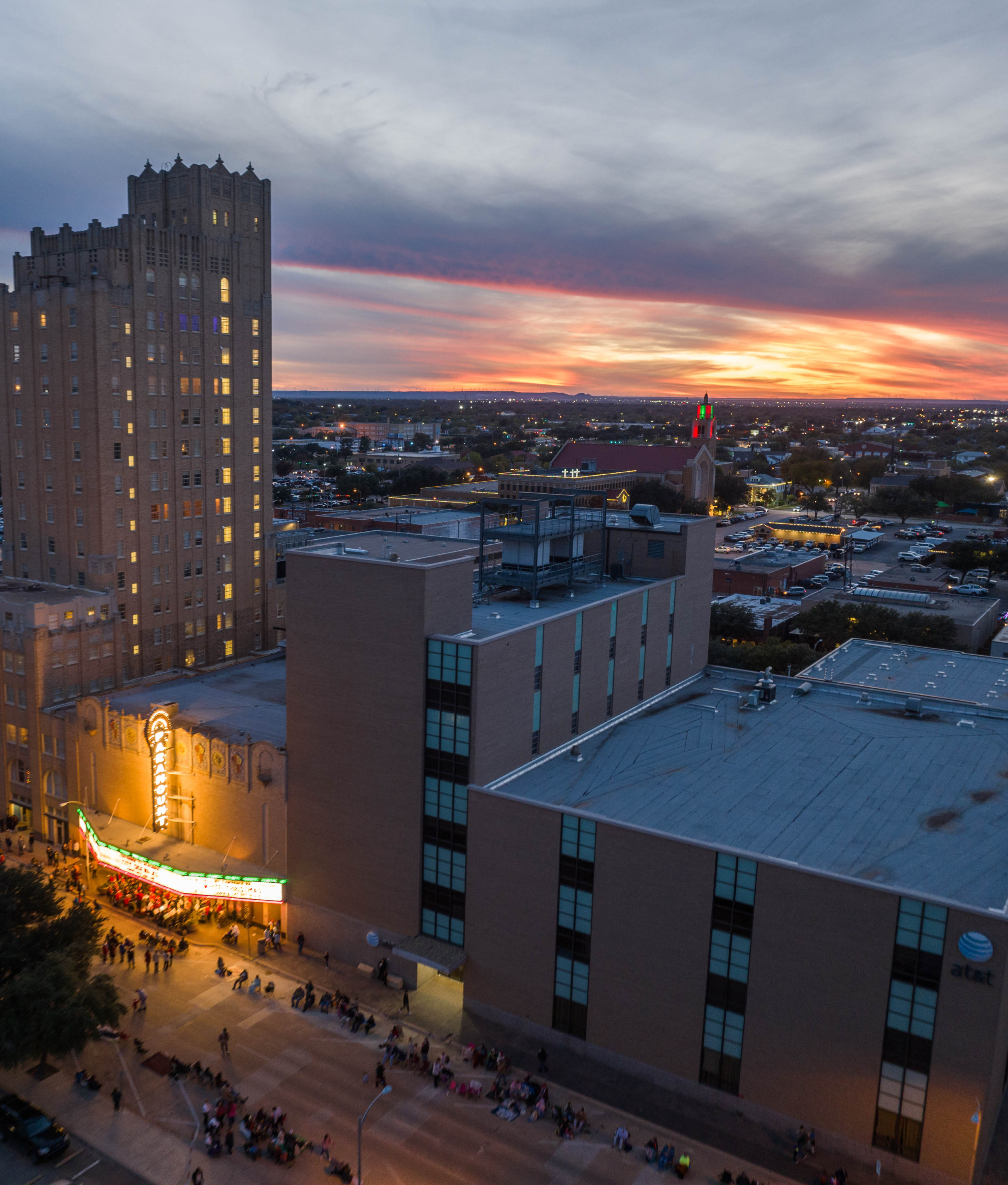 Downtown Drone Abilene, Texas